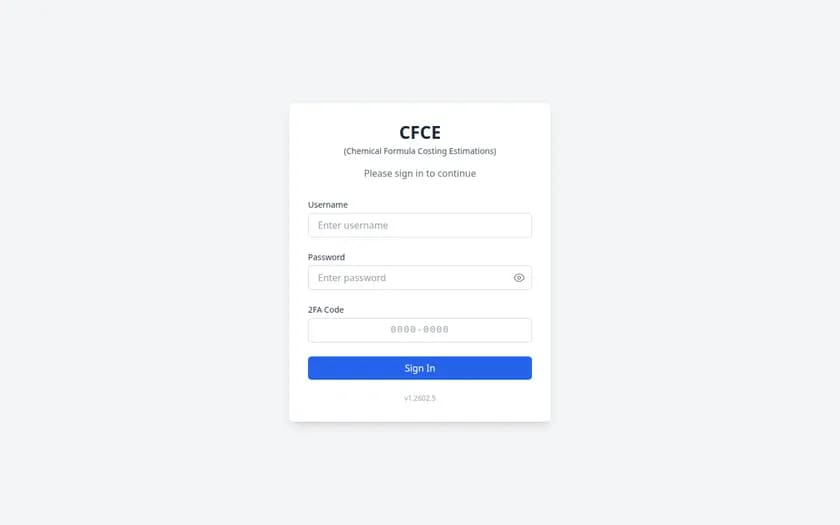 CFCE website screenshot